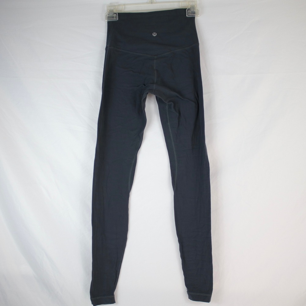 Lululemon Align Dark Gray Leopard Print High Rise Joggers Pants Leggings